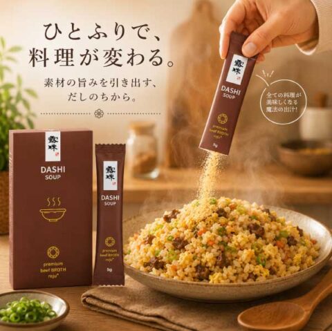 image-2301 牛肉だし 濃厚な牛肉だし 天然食材100% 完全無添加 完全無化学調味料 冬虫夏草 カバノアナタケ、メシマコブ、霊芝配合