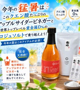 ロジュソルト ロジュビネガー アップルサイダービネガー 限定販売