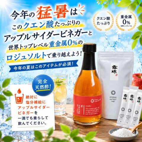 appurusaida-sio2026-5-19-01 ロジュソルト ロジュビネガー アップルサイダービネガー 限定販売